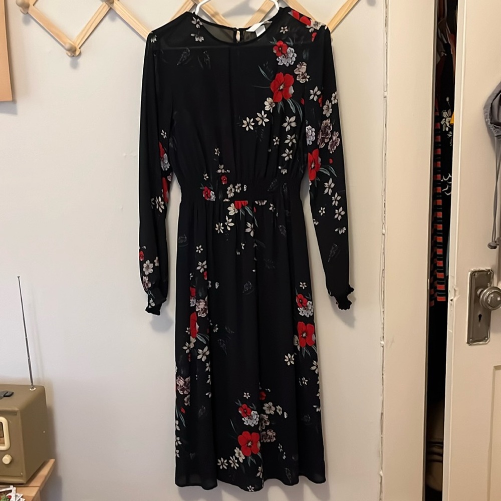 Floral Midi Dress